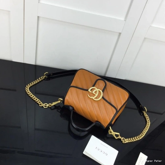 Hyper Peter top bag GG Gucci mini handle Marmont 0812